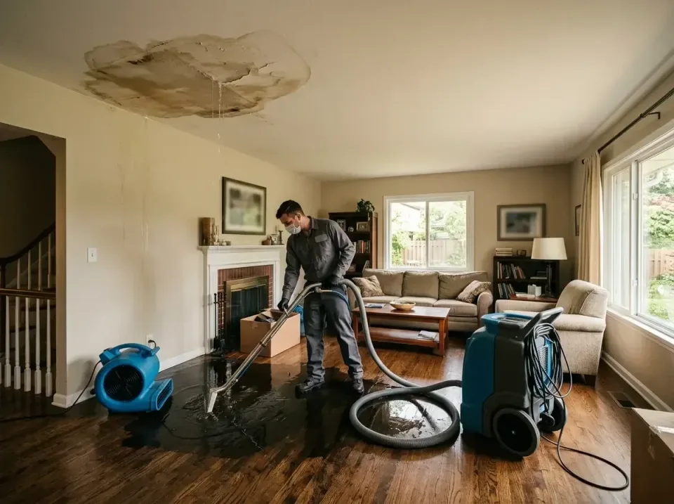 attic-pipe-burst-ceiling-drip-008 — frequently asked questions, Water Damage Restoration & Carpet Care in Emerald Mountain,…
